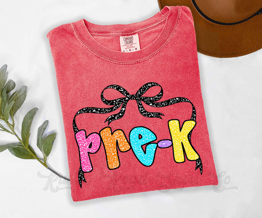 Pre-K Teacher Shirt, Comfort Colors Shirt, Elementary School Grades Shirt, Teacher Shirt, Back to School Shirt
