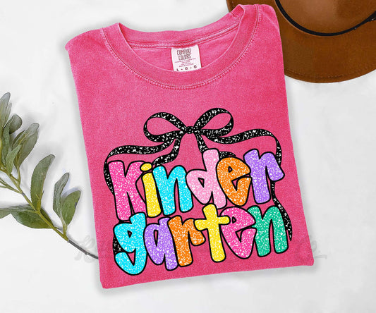 Kindergarten Teacher Shirt, Comfort Colors Shirt, Teacher Shirt, Teacher Shirt, Back to School Shirt