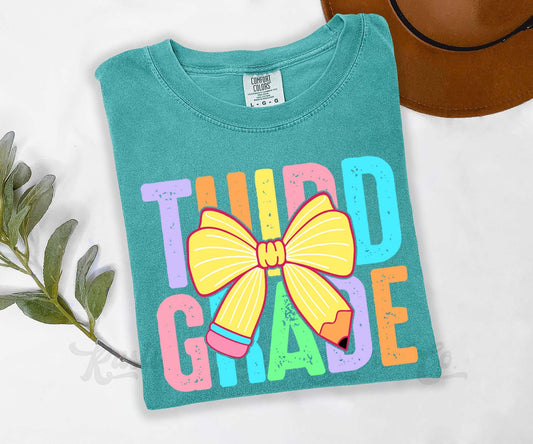 3rd Grade Shirt, Comfort Colors Shirt, Third Grade Teacher Shirt, Teacher Shirt, Back to School Shirt