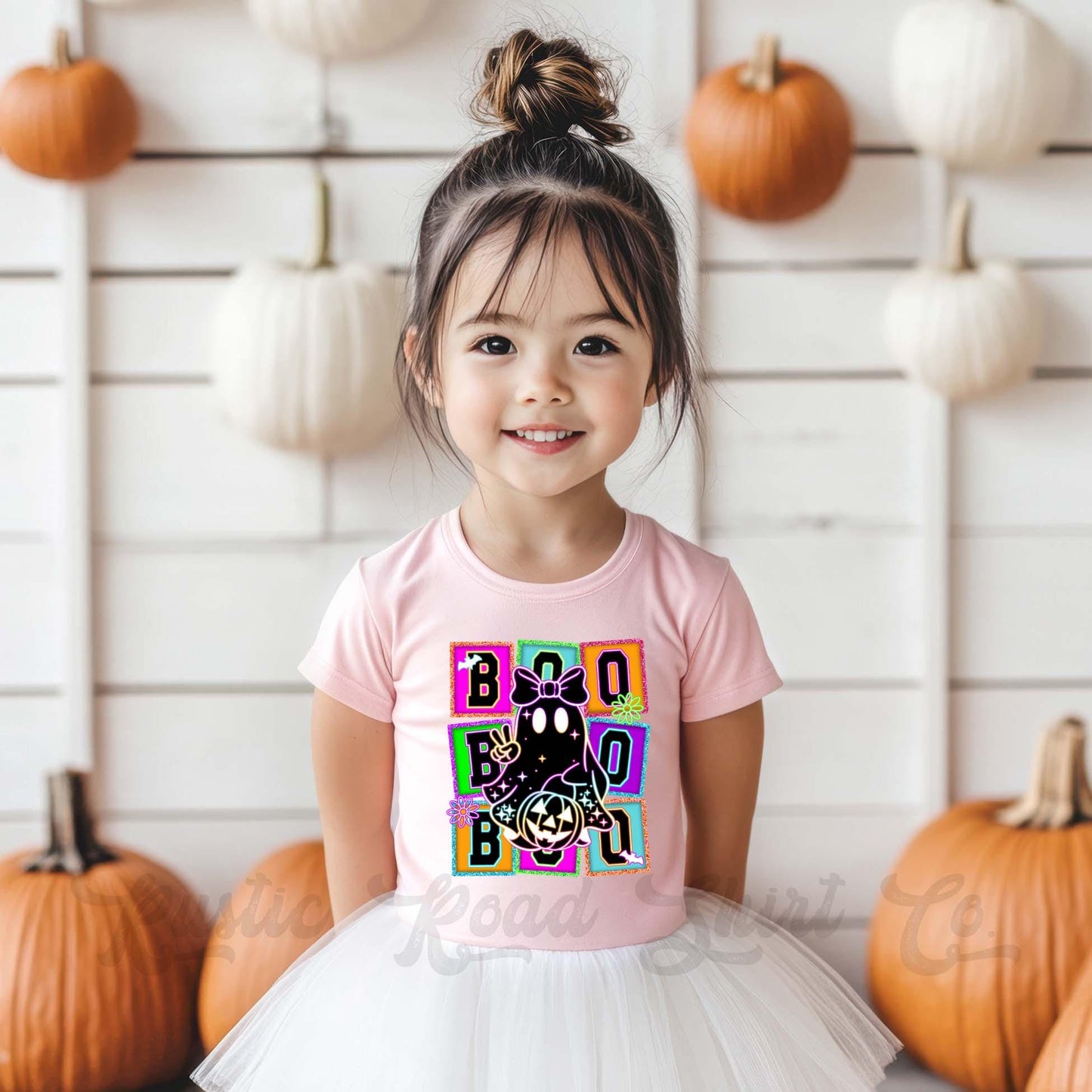 Kids Halloween Shirt, Toddler Halloween Shirt, Retro Halloween Shirt, Ghost Boo Shirt, Youth Halloween Shirt