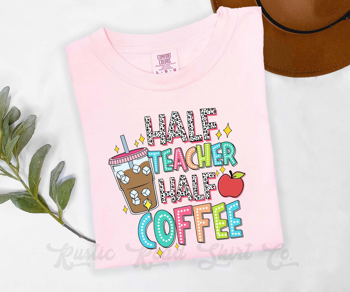 Coffee Teacher Comfort Colors Shirt, Back to School Shirt, Teacher Shirt, Back to School Shirt