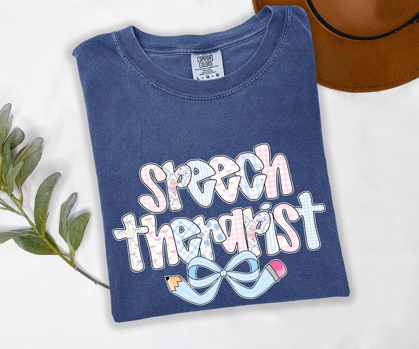 Speech Therapist Comfort Colors Shirt, Back to School Shirt, Teacher Shirt, Back to School Shirt