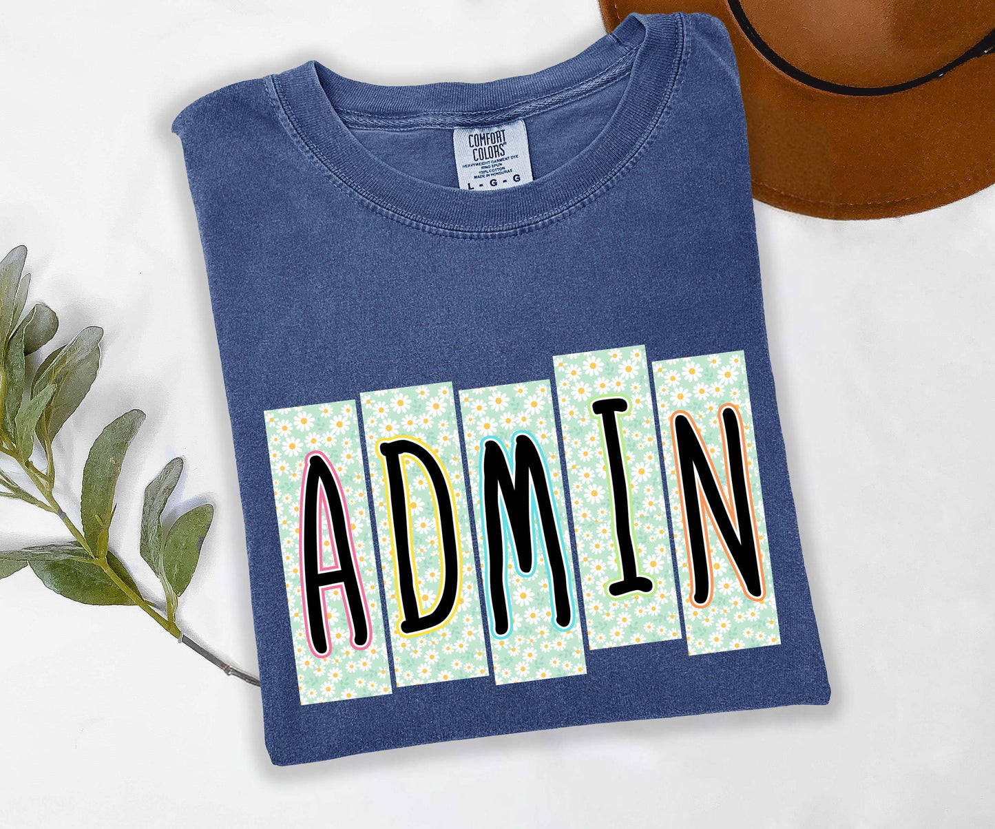 Admin Office Staff Comfort Colors Shirt, Back to School Shirt, Teacher Shirt, Back to School Shirt