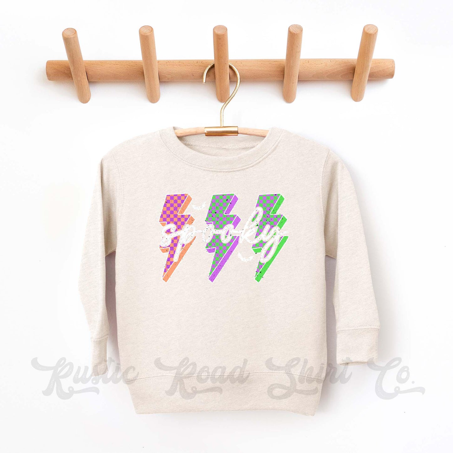 Spooky Sweatshirt, Halloween Sweatshirt, Kids Halloween Sweatshirt, Retro Halloween Sweatshirt, Ghost Neon Shirt