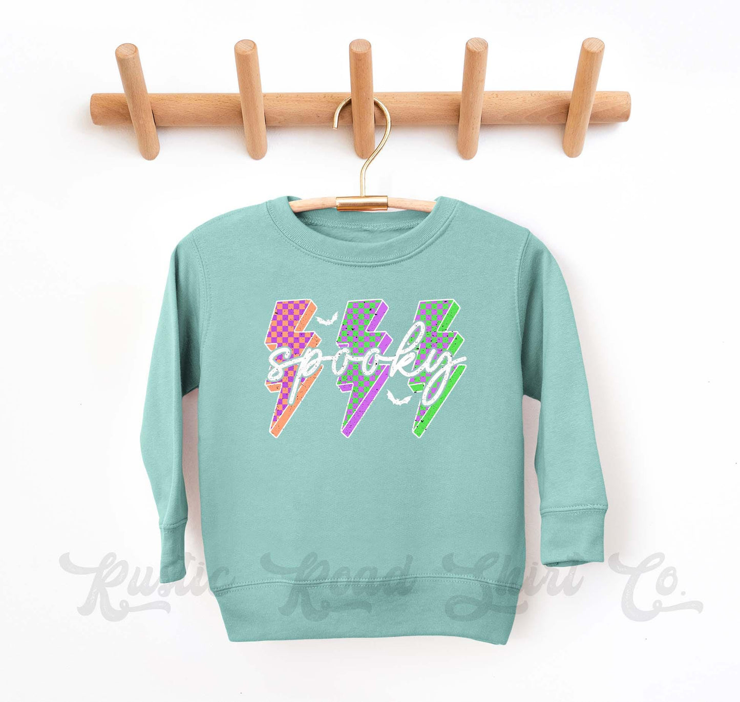 Spooky Sweatshirt, Halloween Sweatshirt, Kids Halloween Sweatshirt, Retro Halloween Sweatshirt, Ghost Neon Shirt