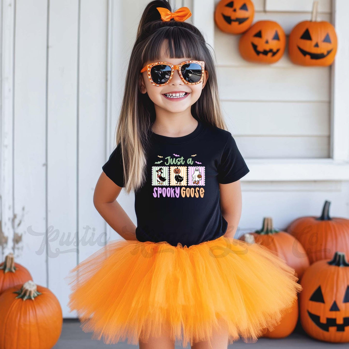 Spooky Goose Shirt, Toddler Halloween Shirt, Retro Halloween Shirt, Ghost Boo Shirt, Youth Halloween Shirt