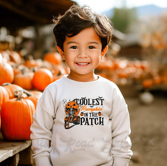 Pumpkin Patch Sweatshirt, Halloween Sweatshirt, Kids Halloween Sweatshirt, Retro Halloween Sweatshirt, Ghost Neon Shirt