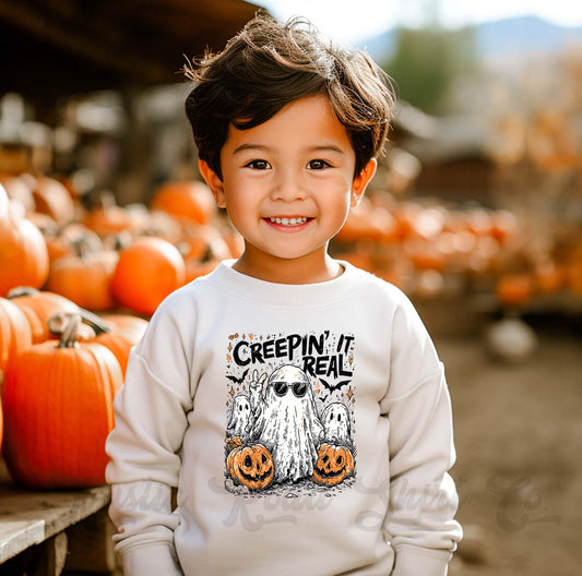 Boys Halloween Sweatshirt, Halloween Sweatshirt, Kids Halloween Sweatshirt, Retro Halloween Sweatshirt, Ghost Neon Shirt