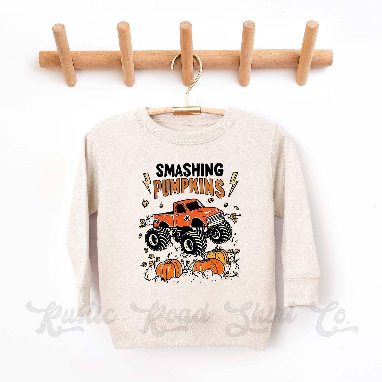 Monster Truck Boys Sweatshirt, Halloween Sweatshirt, Kids Halloween Sweatshirt, Retro Halloween Sweatshirt, Ghost Neon Shirt