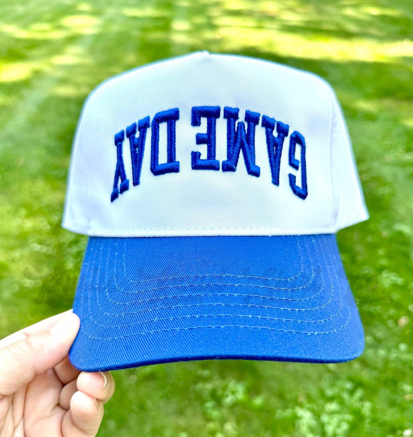 Game Day Hat, Custom Embroidered Hat, Football Mom Trucker Hat, Embroidered Team Hat, Custom Trucker Hat