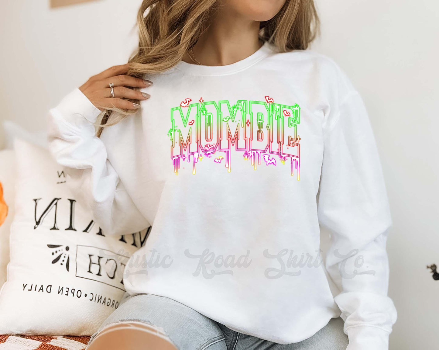 Mombie Halloween Sweatshirt, Mom Halloween Shirt, Vintage Halloween Sweatshirt, Retro Halloween Sweatshirt, Toddler Halloween Sweatshirt