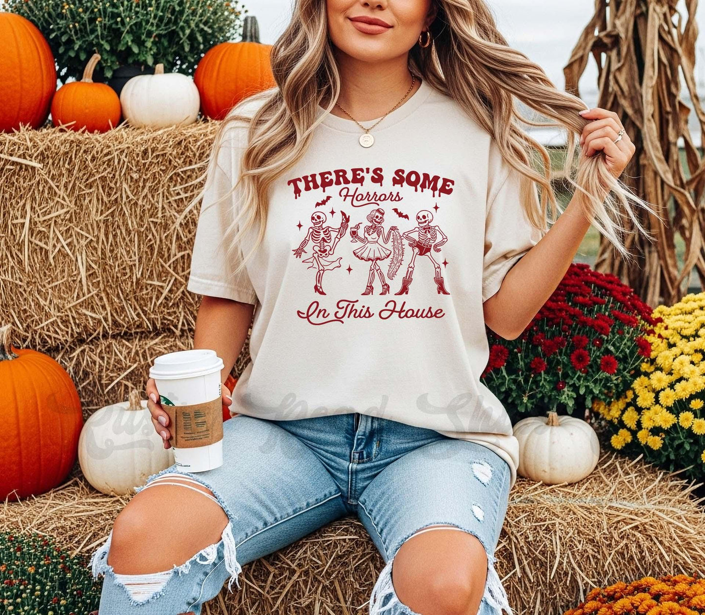 Skeleton Halloween Shirt, Halloween Shirt, Comfort Colors Halloween Shirt, Womens Halloween Shirt