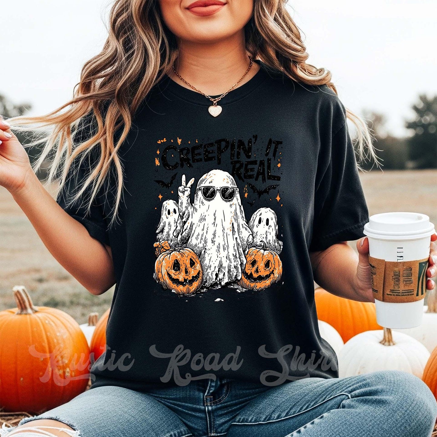 Ghost Halloween Shirt, Halloween Shirt, Comfort Colors Halloween Shirt, Womens Halloween Shirt