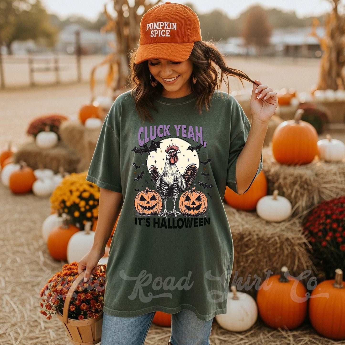 Chicken Halloween Shirt, Funny Halloween Shirt, Comfort Colors Halloween Shirt, Womens Halloween Shirt