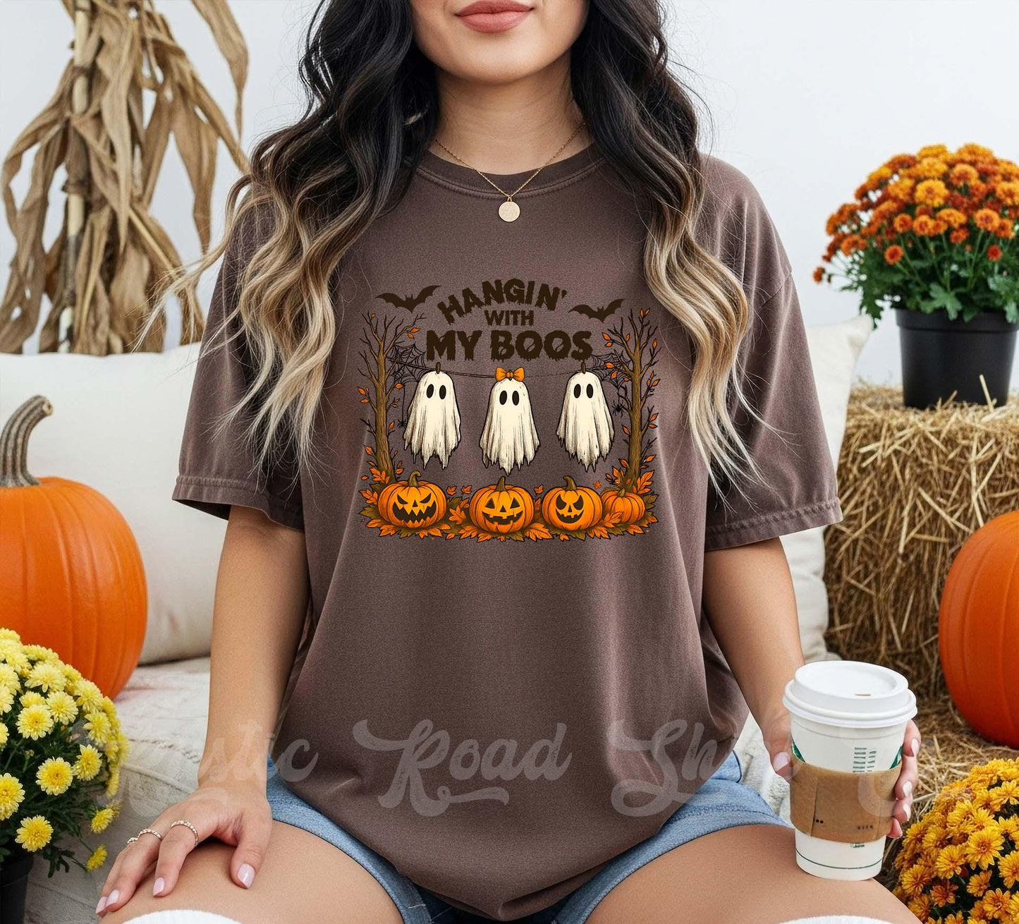 Ghost Halloween Shirt, Funny Halloween Shirt, Comfort Colors Halloween Shirt, Womens Halloween Shirt