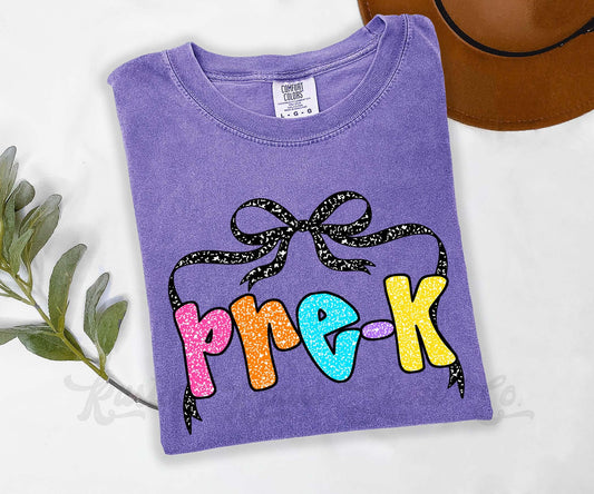 Pre-K Teacher Shirt, Comfort Colors Shirt, Preschool Shirt, Teacher Shirt, Back to School Shirt