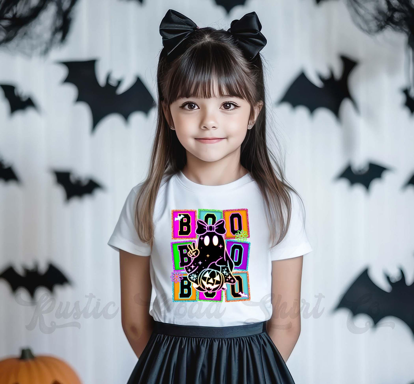 Kids Halloween Shirt, Toddler Halloween Shirt, Retro Halloween Shirt, Ghost Boo Shirt, Youth Halloween Shirt