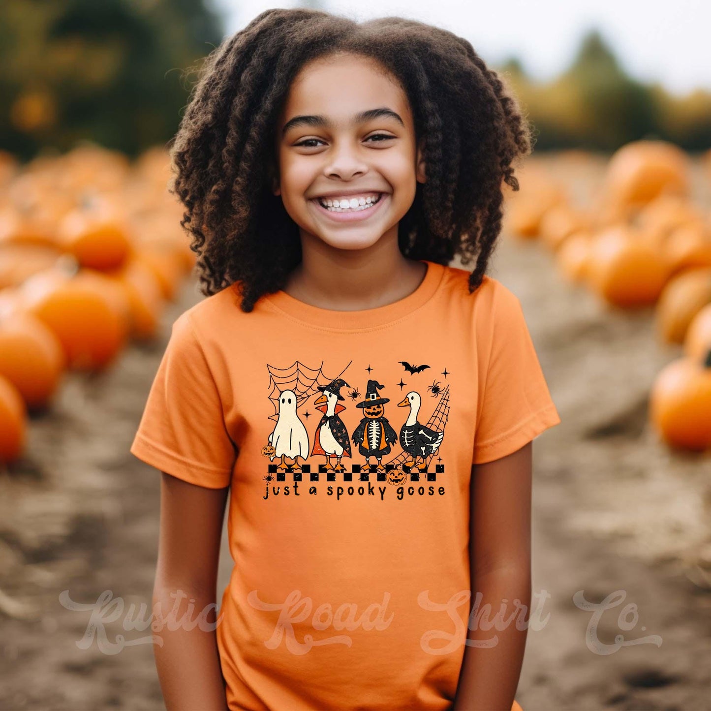 Spooky Goose Halloween Shirt, Toddler Halloween Shirt, Retro Halloween Shirt, Ghost Boo Shirt, Youth Halloween Shirt