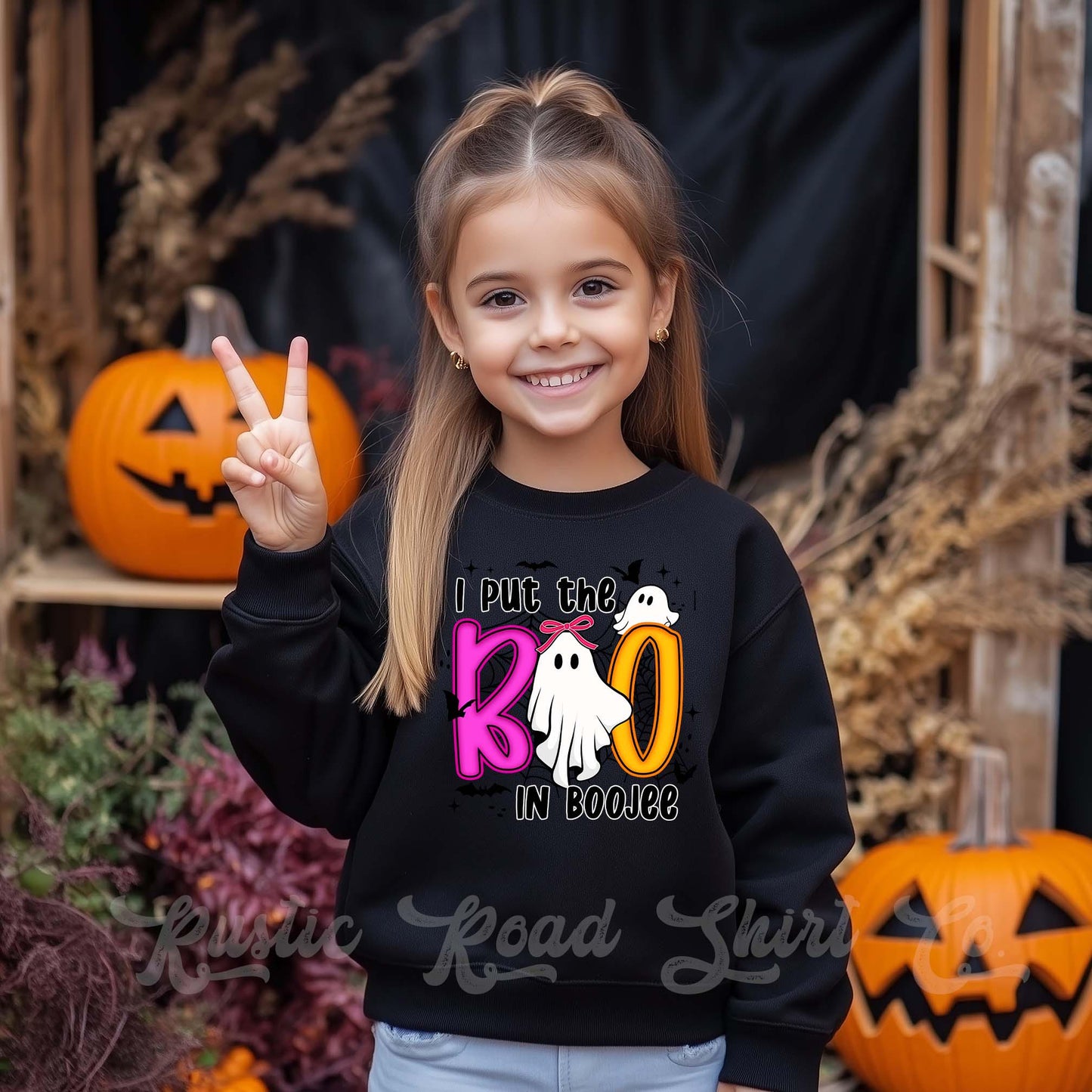 Ghost Halloween Sweatshirt, Halloween Sweatshirt, Kids Halloween Sweatshirt, Retro Halloween Sweatshirt, Ghost Neon Shirt