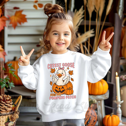 Pumpkin Patch Girls Sweatshirt, Halloween Sweatshirt, Kids Halloween Sweatshirt, Retro Halloween Sweatshirt, Ghost Neon Shirt