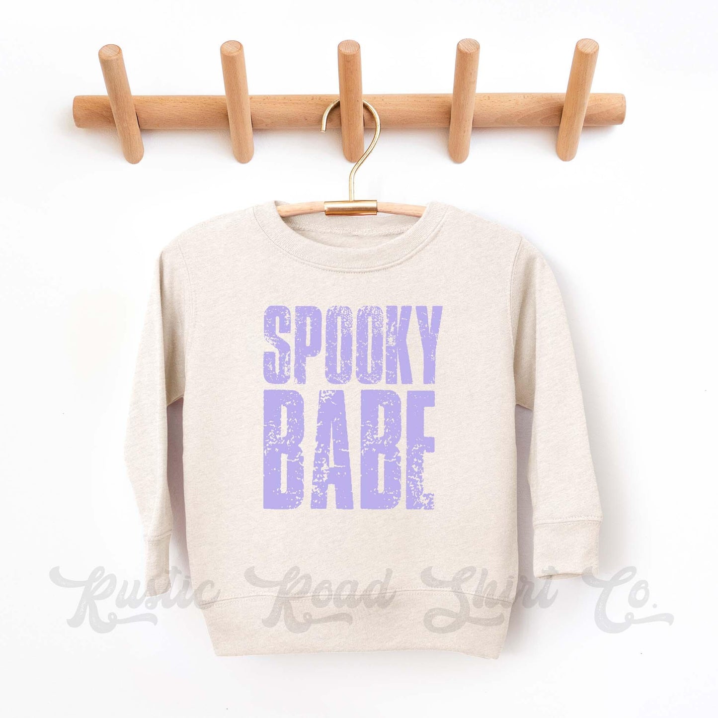 Spooky Babe Sweatshirt, Halloween Sweatshirt, Kids Halloween Sweatshirt, Retro Halloween Sweatshirt, Ghost Neon Shirt