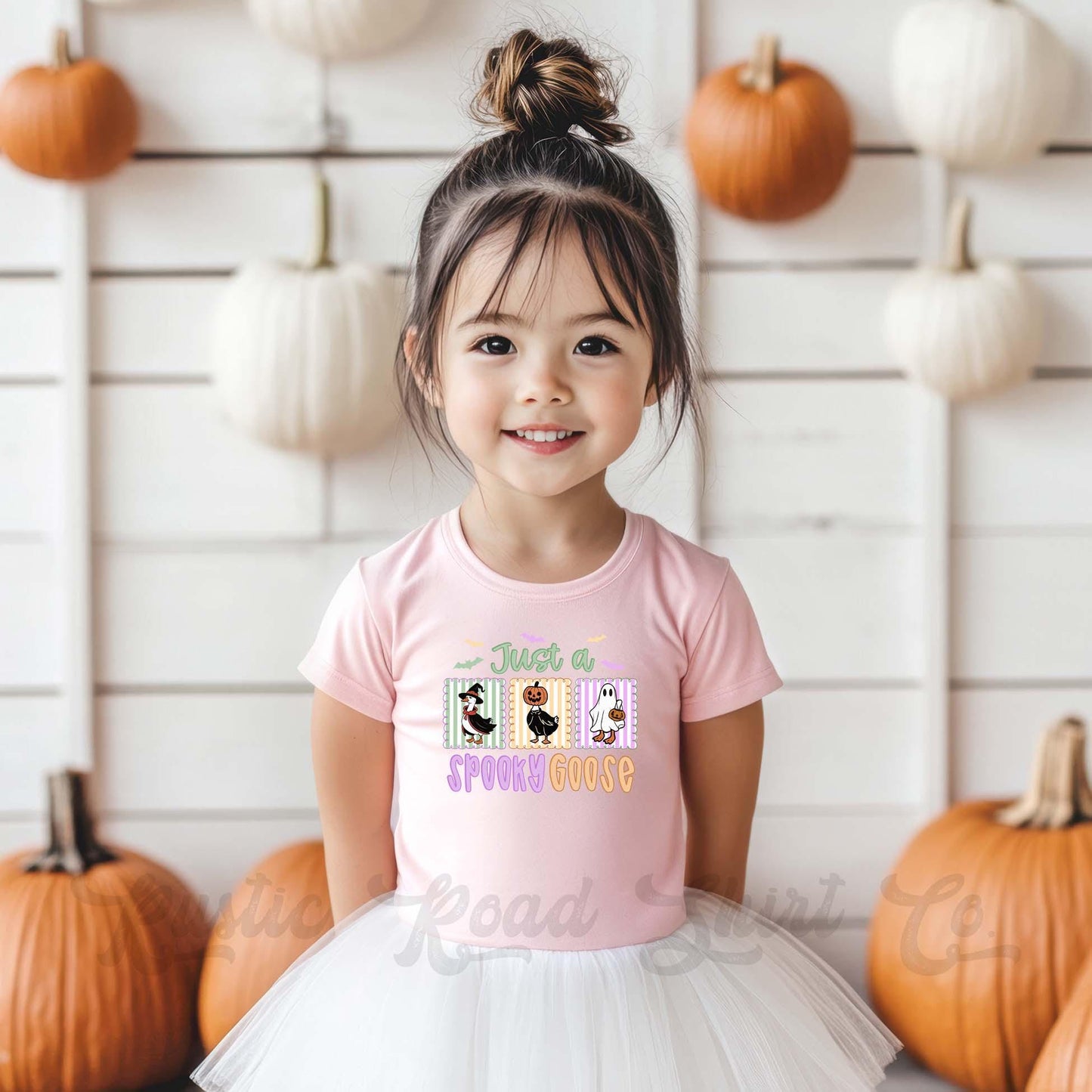 Spooky Goose Shirt, Toddler Halloween Shirt, Retro Halloween Shirt, Ghost Boo Shirt, Youth Halloween Shirt