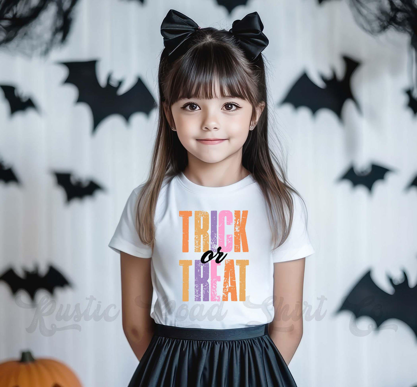 Kids Trick or Treat Shirt, Toddler Halloween Shirt, Retro Halloween Shirt, Ghost Boo Shirt, Youth Halloween Shirt