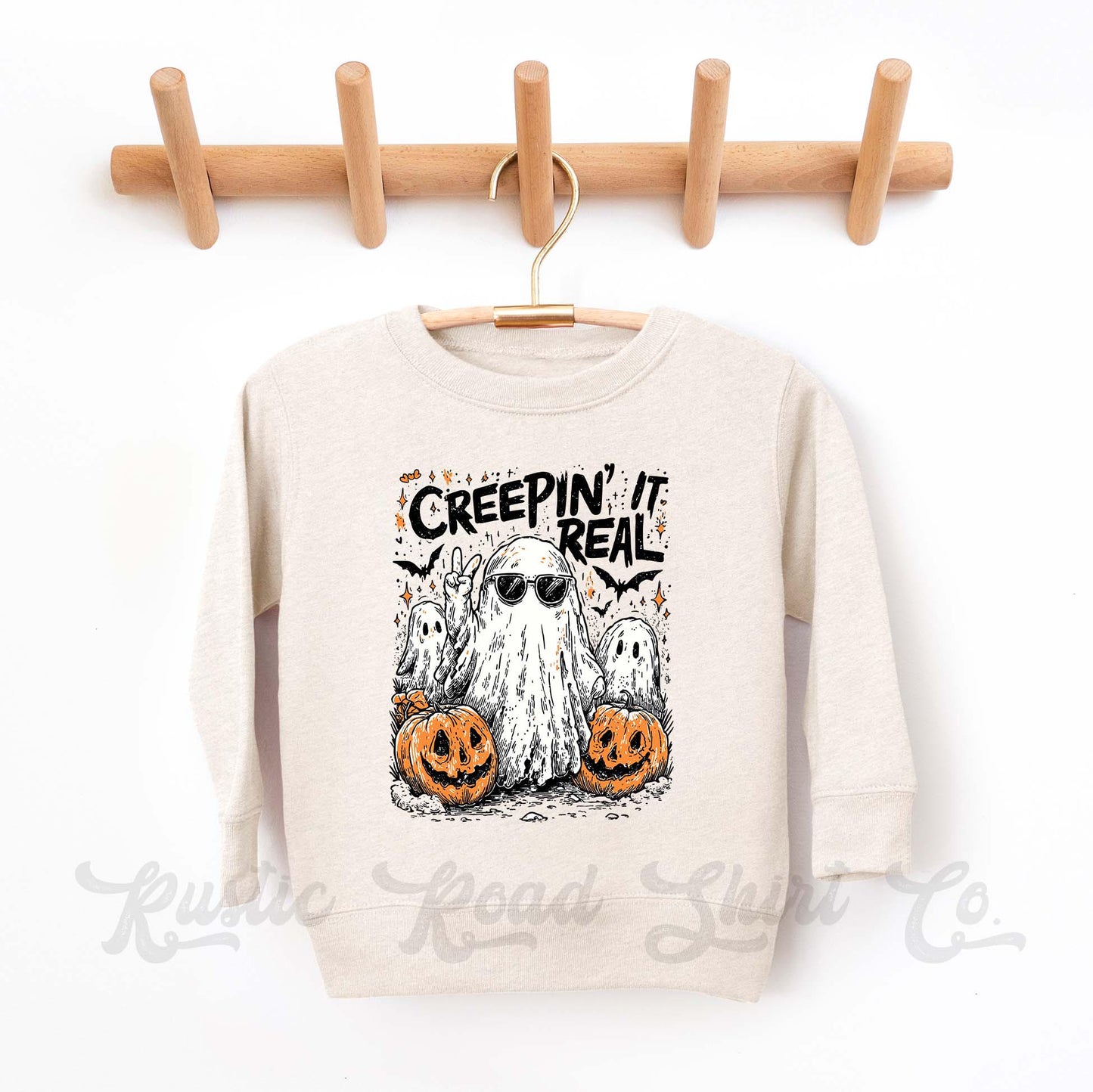 Boys Halloween Sweatshirt, Halloween Sweatshirt, Kids Halloween Sweatshirt, Retro Halloween Sweatshirt, Ghost Neon Shirt