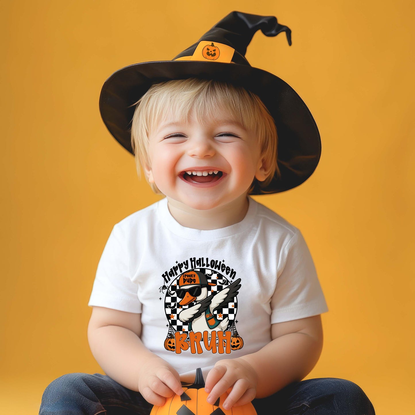 Toddler Bruh Halloween Shirt, Halloween Boys T-Shirt, Boys Boo Shirt, Youth Halloween Shirt