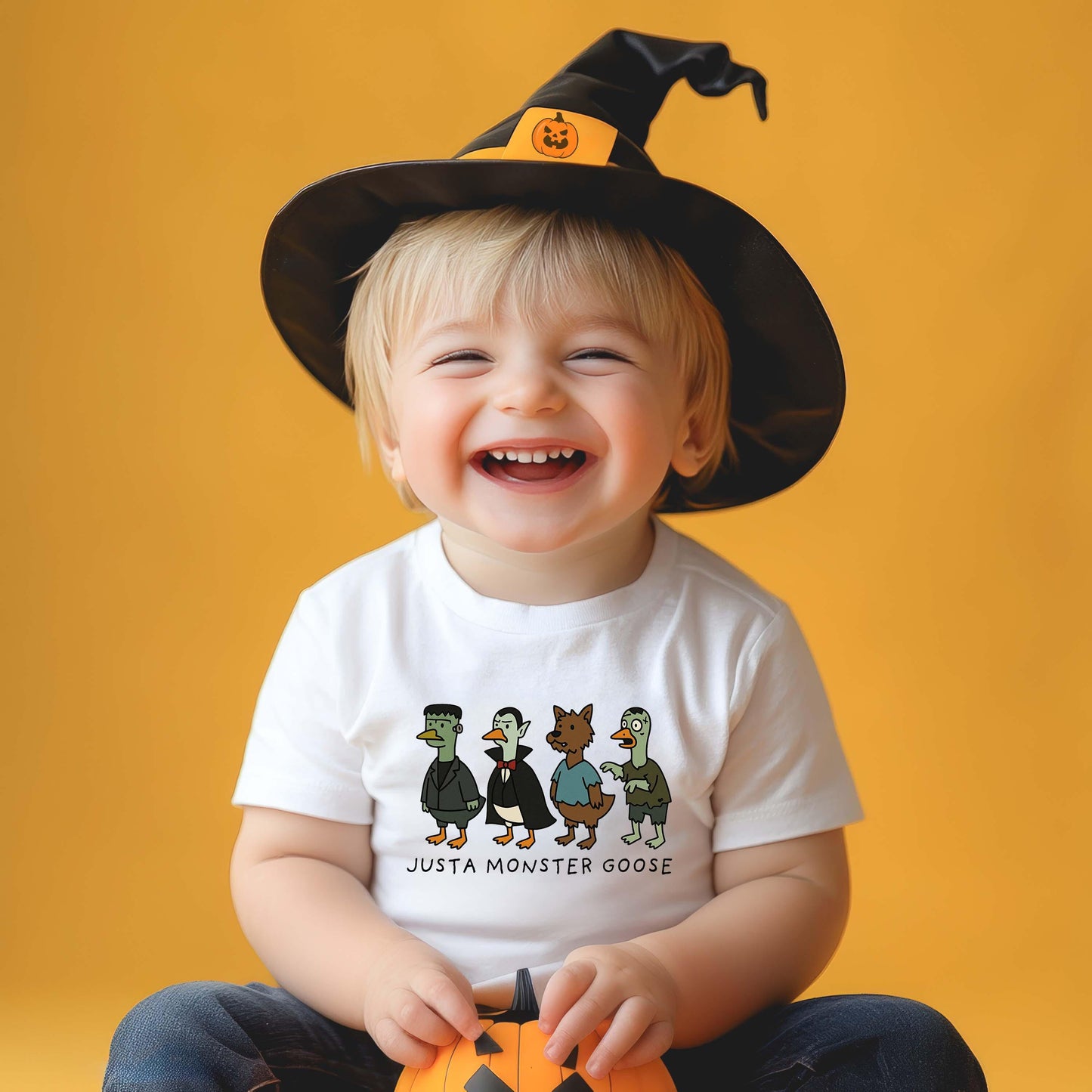 Toddler Goose Halloween Shirt, Halloween Boys T-Shirt, Boys Boo Shirt, Youth Halloween Shirt