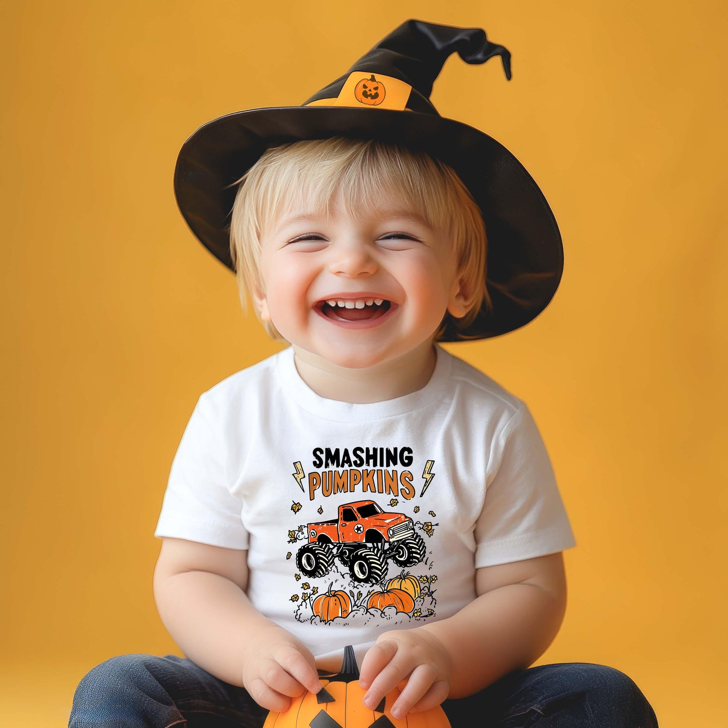 Boys Monster Truck Halloween Shirt, Halloween Boys T-Shirt, Boys Boo Shirt, Youth Halloween Shirt