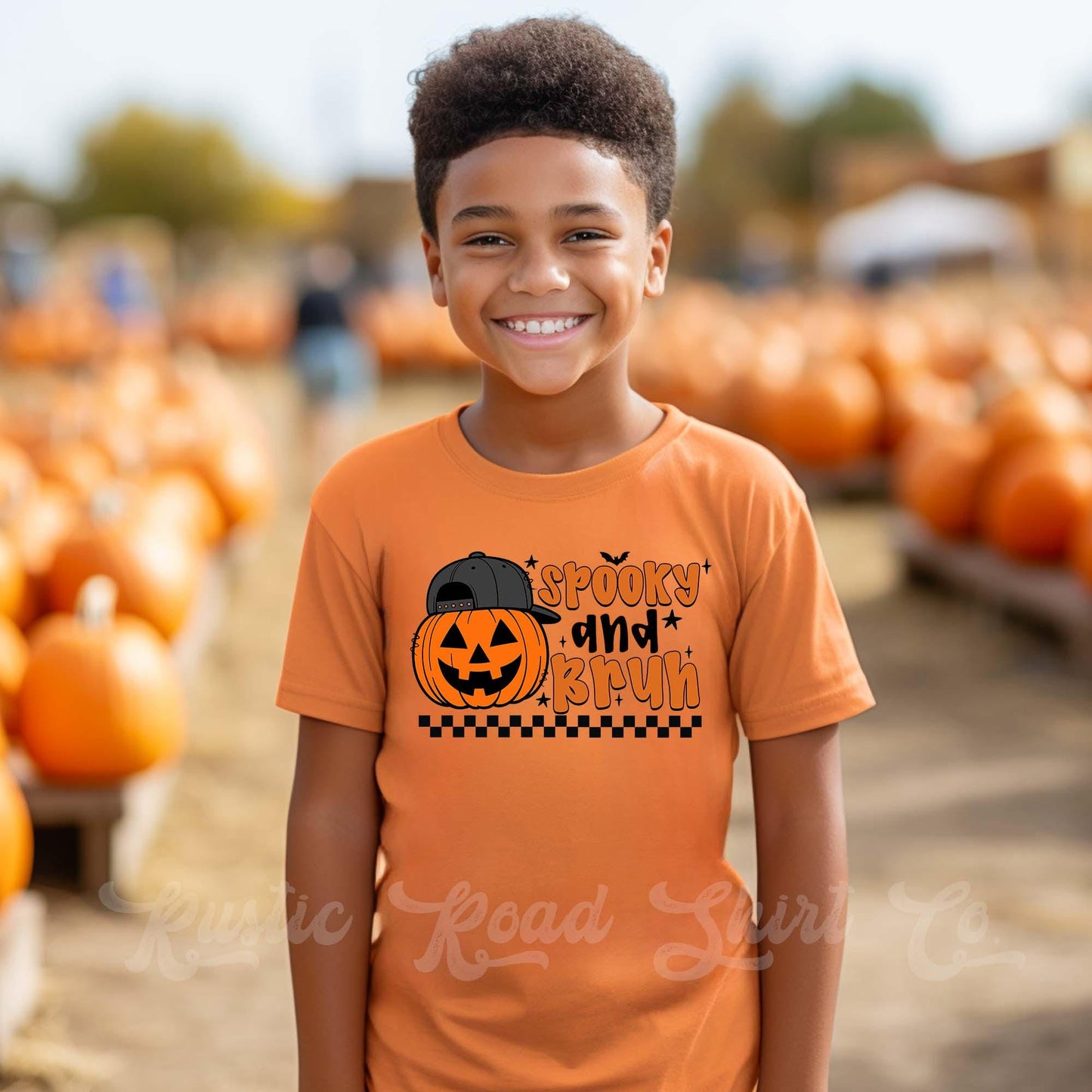 Spooky Dude Halloween Shirt, Halloween Boys T-Shirt, Boys Boo Shirt, Youth Halloween Shirt