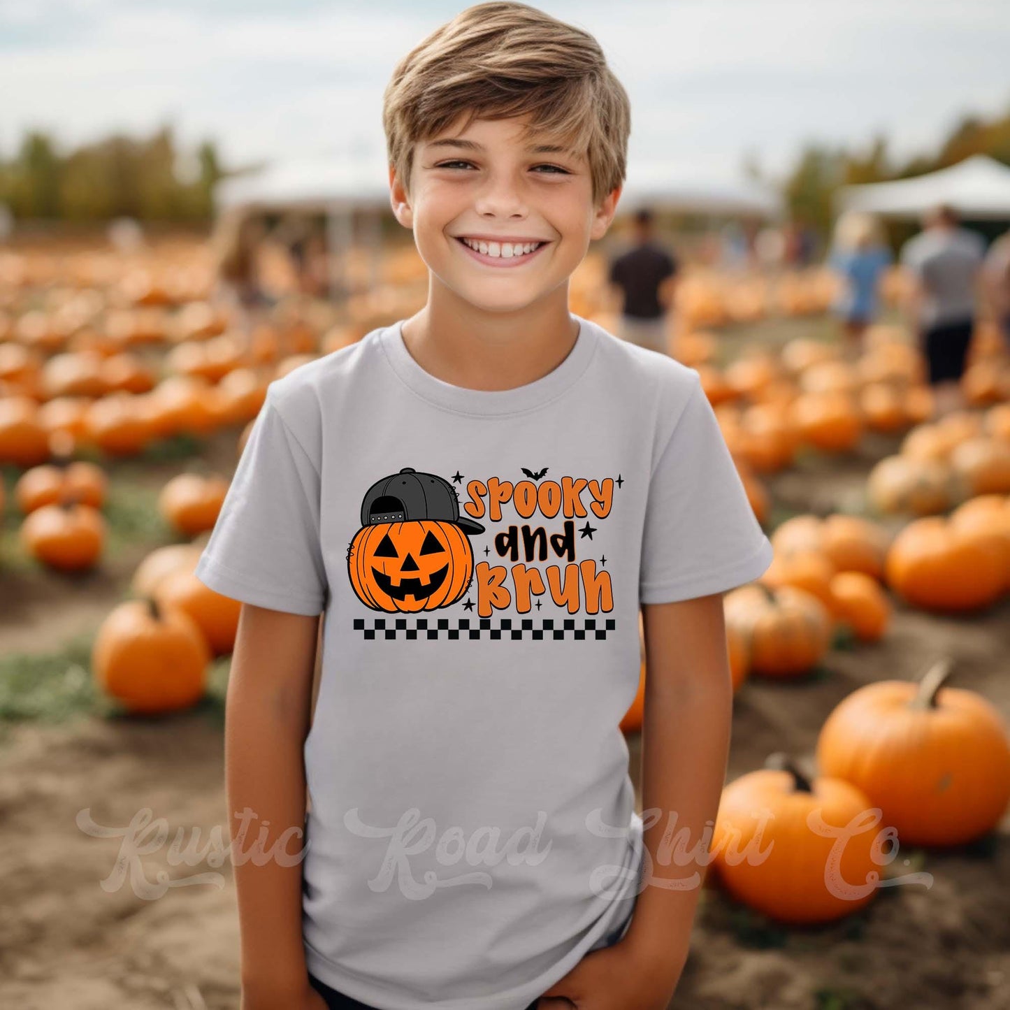 Spooky Dude Halloween Shirt, Halloween Boys T-Shirt, Boys Boo Shirt, Youth Halloween Shirt