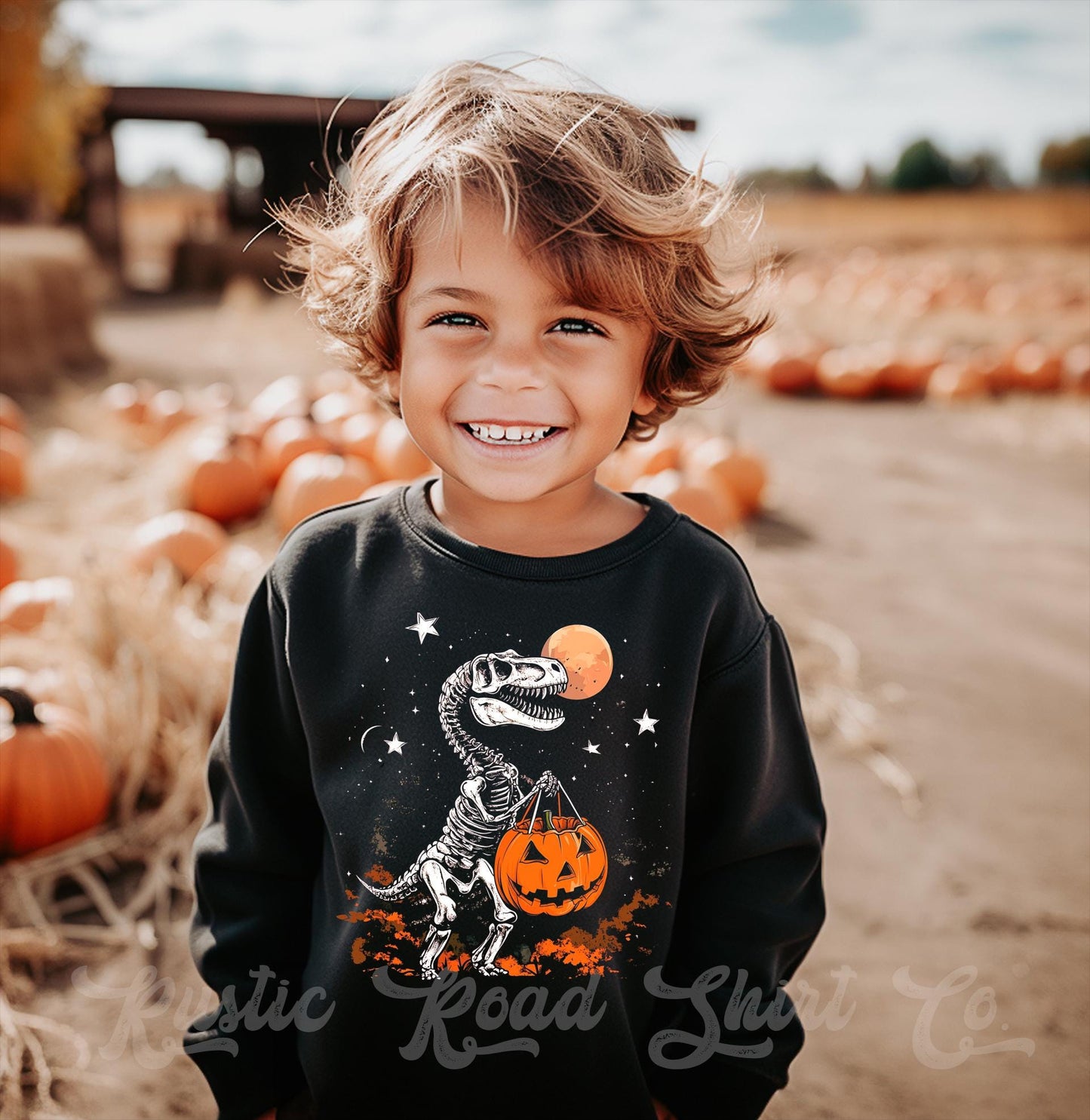 Dinosaur Halloween Sweatshirt, Halloween Sweatshirt, Kids Halloween Sweatshirt, Retro Halloween Sweatshirt, Ghost Neon Shirt