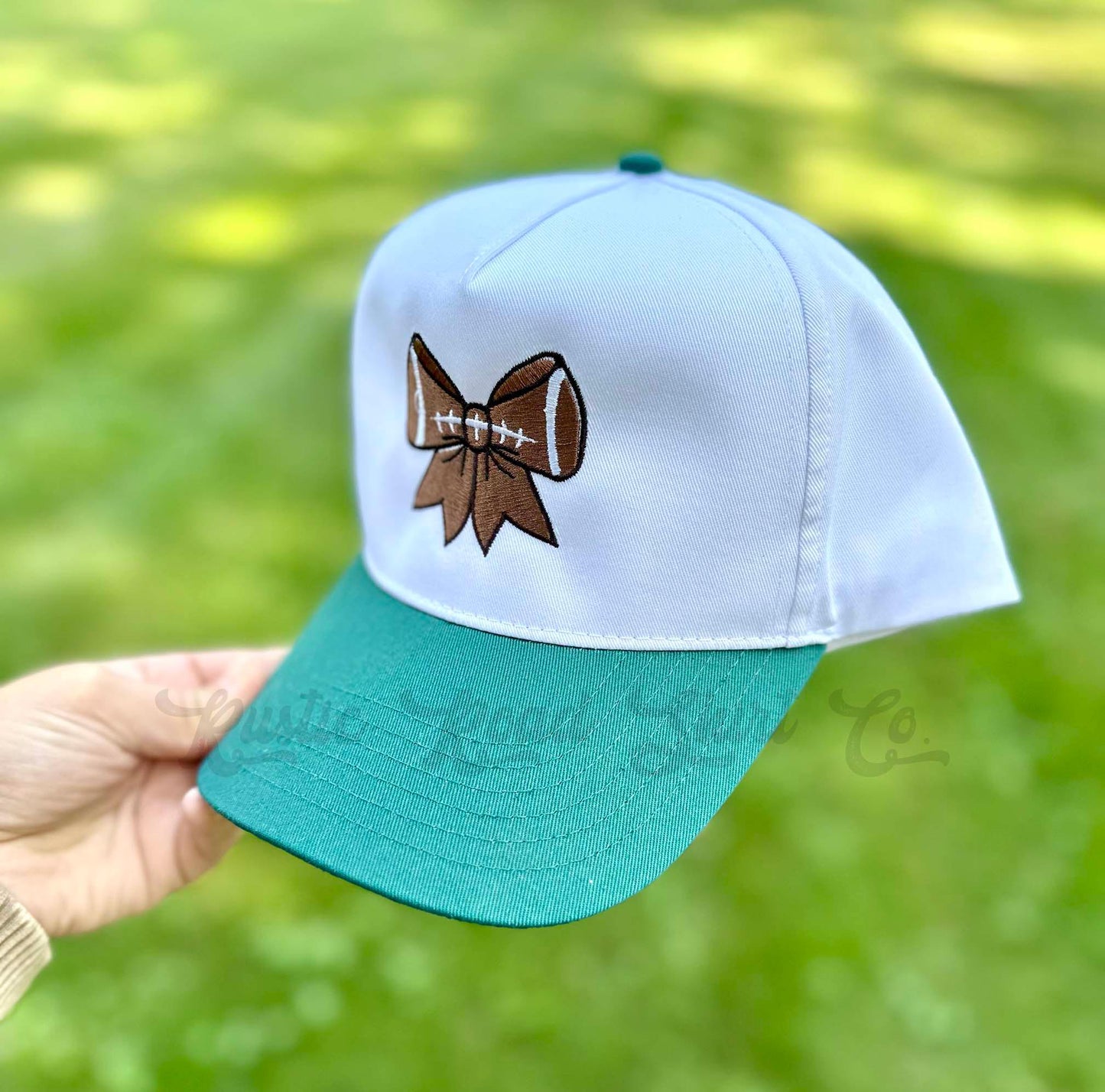 Football Trucker Hat, Custom Embroidered Hat, Football Mom Trucker Hat, Embroidered Team Hat, Custom Trucker Hat
