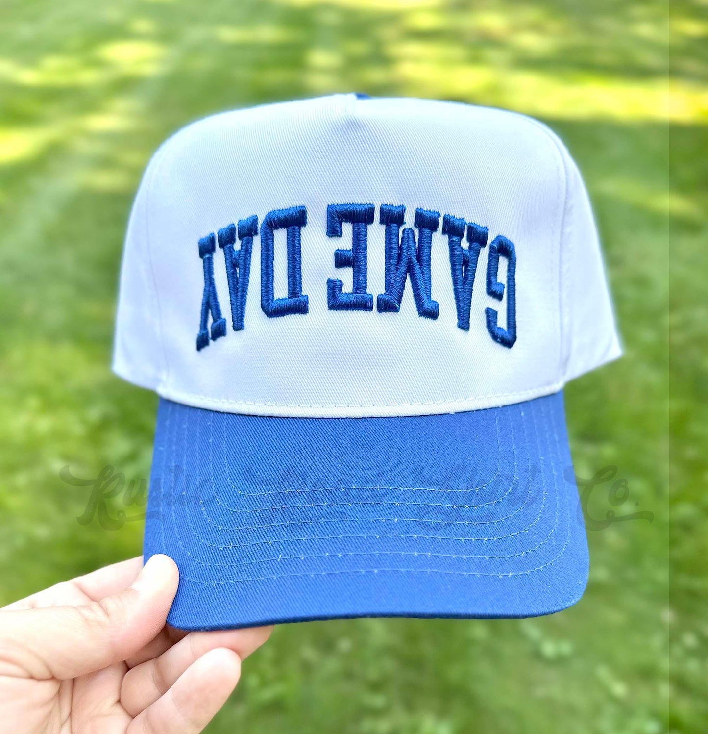 Game Day Hat, Custom Embroidered Hat, Football Mom Trucker Hat, Embroidered Team Hat, Custom Trucker Hat