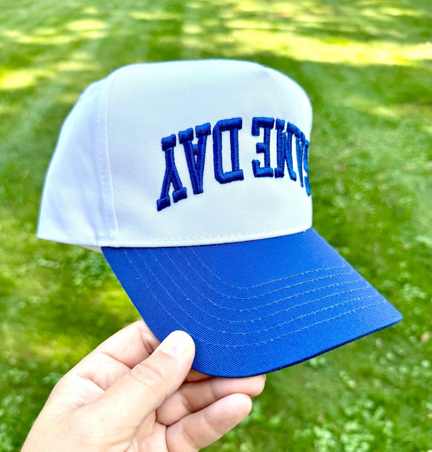 Game Day Hat, Custom Embroidered Hat, Football Mom Trucker Hat, Embroidered Team Hat, Custom Trucker Hat