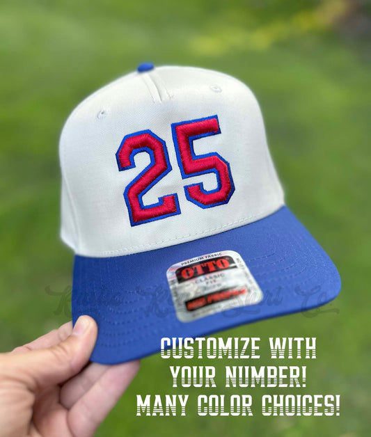 Custom Number Hat, Custom Embroidered Hat, Football Mom Trucker Hat, Embroidered Team Hat, Custom Trucker Hat