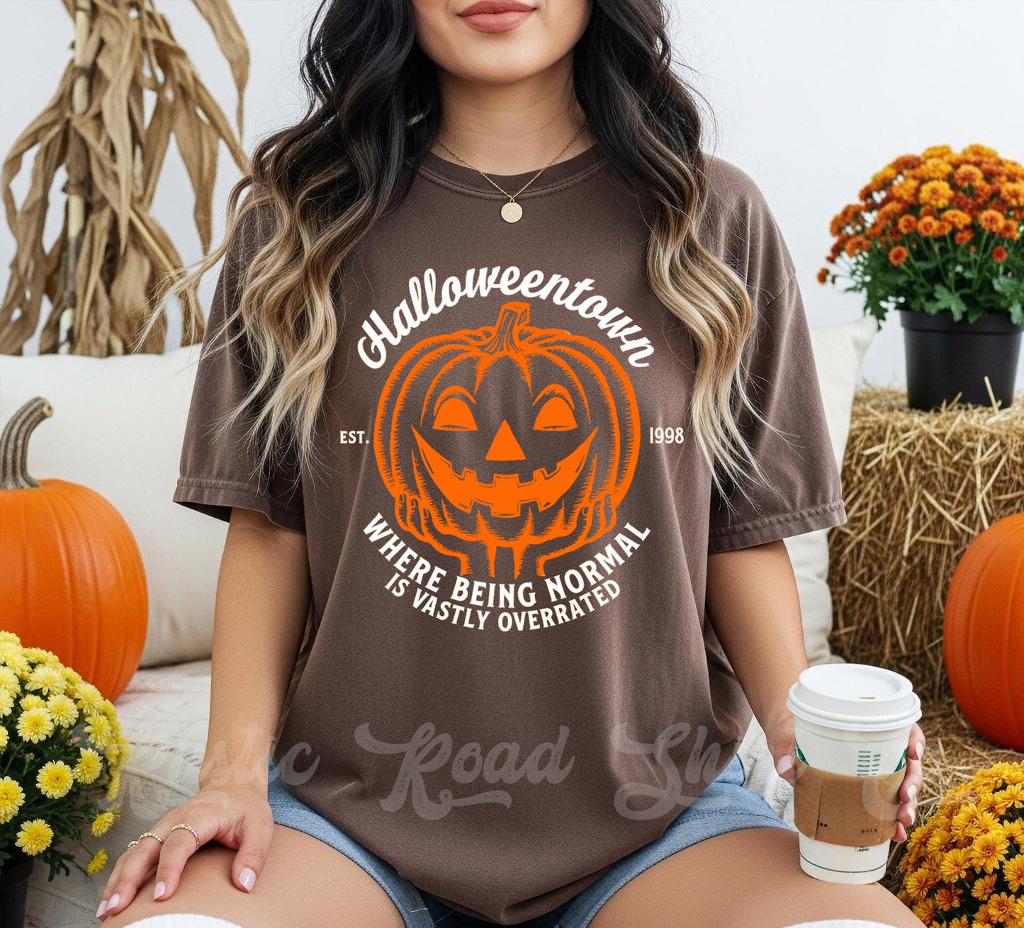 Halloweentown Shirt, Mom Halloween Shirt, Comfort Colors Halloween Shirt, Womens Halloween Shirt