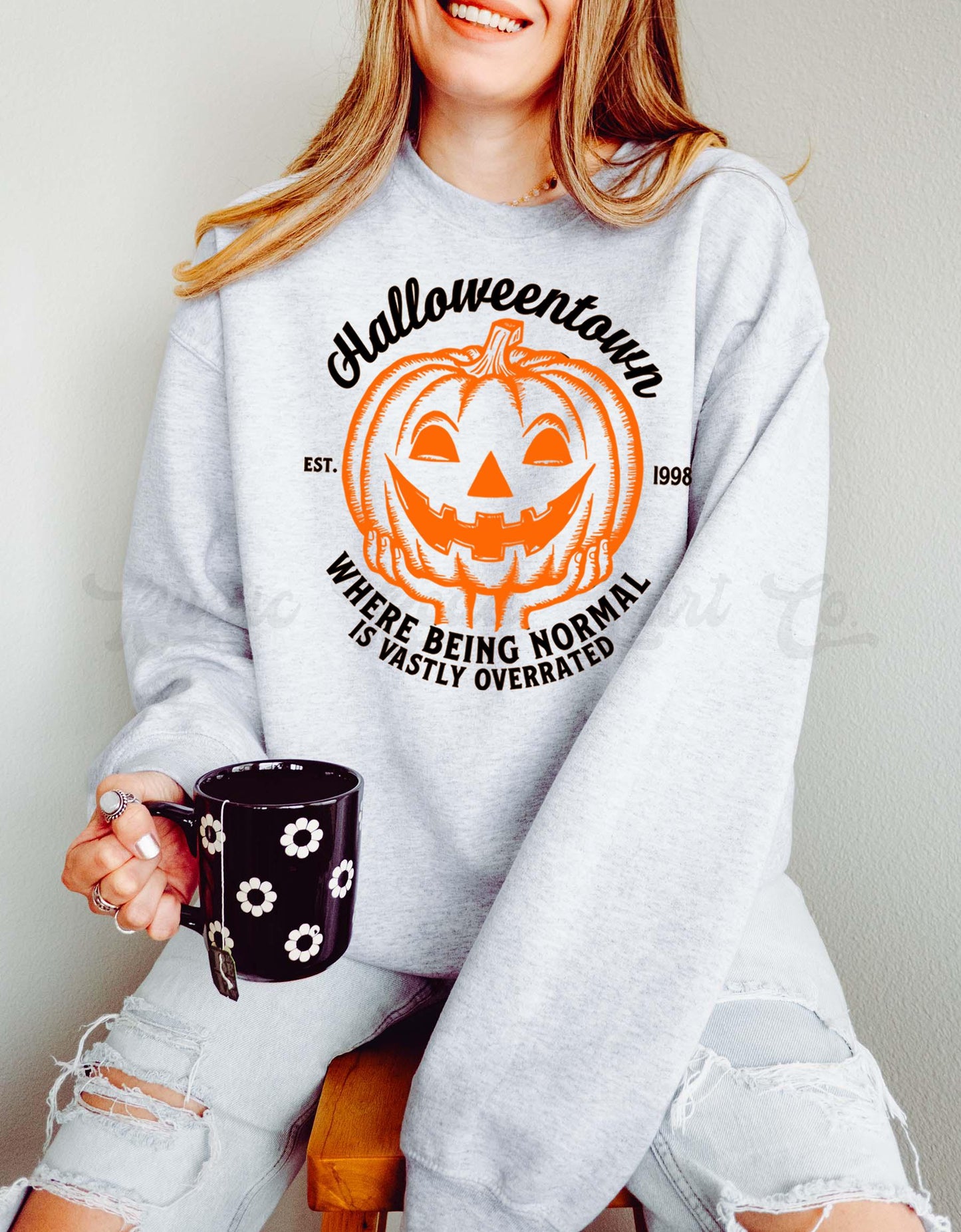 Halloweentown Sweatshirt, Mom Halloween Shirt, Vintage Halloween Sweatshirt, Retro Halloween Sweatshirt, Toddler Halloween Sweatshirt