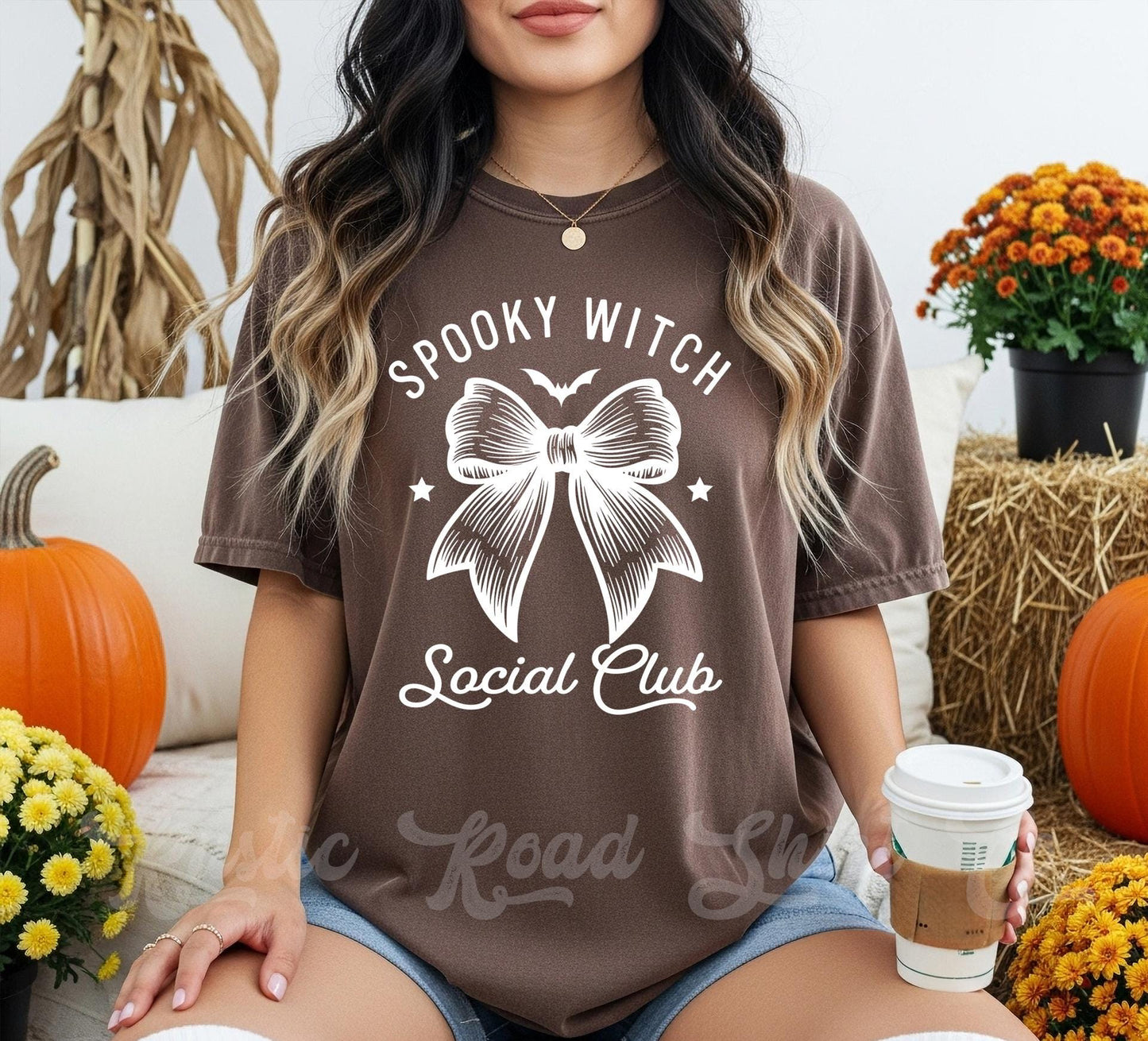 Spooky Witch Shirt, Halloween Shirt, Comfort Colors Halloween Shirt, Womens Halloween Shirt