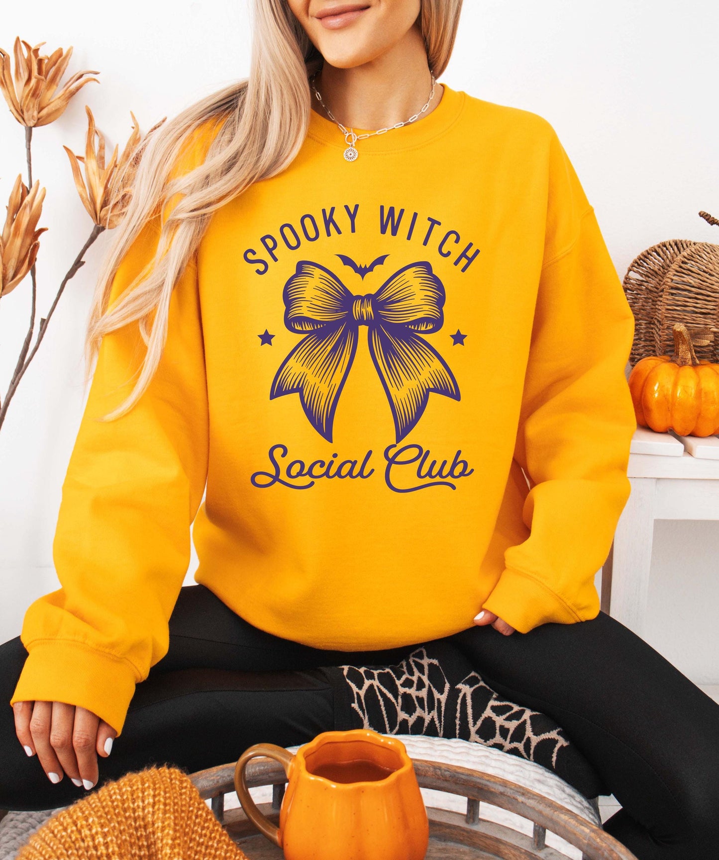 Spooky Witch Sweatshirt, Halloween Sweatshirt, Vintage Halloween Sweatshirt, Retro Halloween Sweatshirt, Toddler Halloween Sweatshirt
