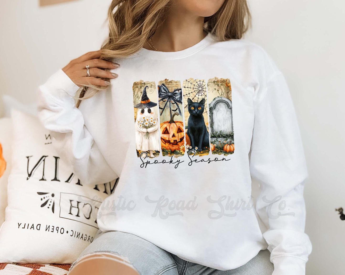 Cat Halloween Sweatshirt, Halloween Sweatshirt, Vintage Halloween Sweatshirt, Retro Halloween Sweatshirt, Toddler Halloween Sweatshirt