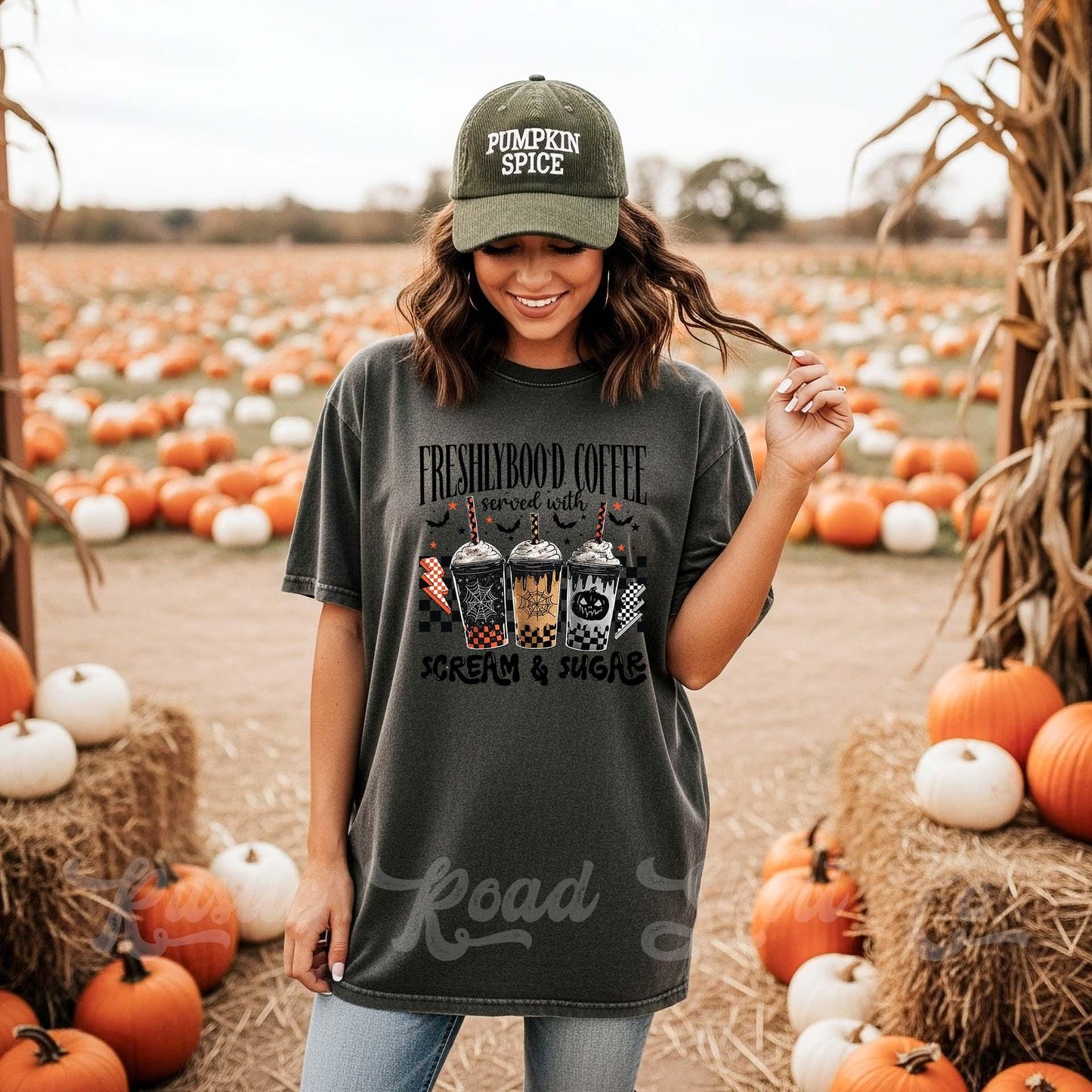 Coffee Halloween Shirt, Halloween Shirt, Comfort Colors Halloween Shirt, Womens Halloween Shirt