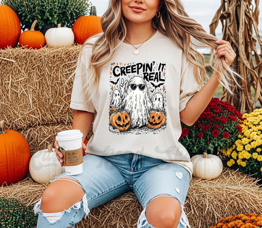 Ghost Halloween Shirt, Halloween Shirt, Comfort Colors Halloween Shirt, Womens Halloween Shirt
