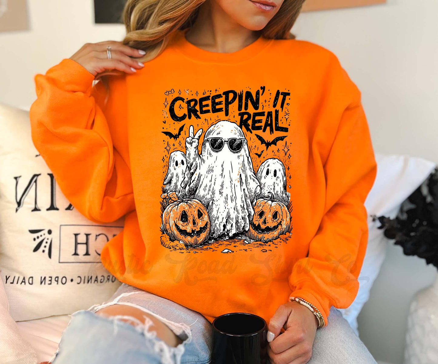 Ghost Halloween Sweatshirt, Halloween Sweatshirt, Vintage Halloween Sweatshirt, Retro Halloween Sweatshirt, Toddler Halloween Sweatshirt