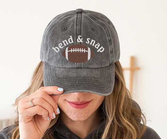 Football Hat, Custom Embroidered Hat, Football Trucker Hat, Embroidered Team Hat, Custom Trucker Hat