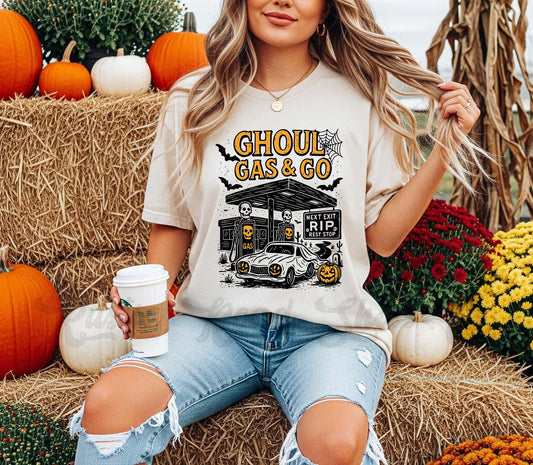 Vintage Halloween Shirt, Ghoul Halloween Shirt, Comfort Colors Halloween Shirt, Womens Halloween Shirt