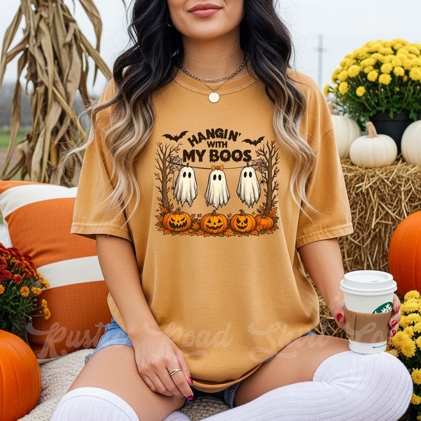 Ghost Halloween Shirt, Funny Halloween Shirt, Comfort Colors Halloween Shirt, Womens Halloween Shirt