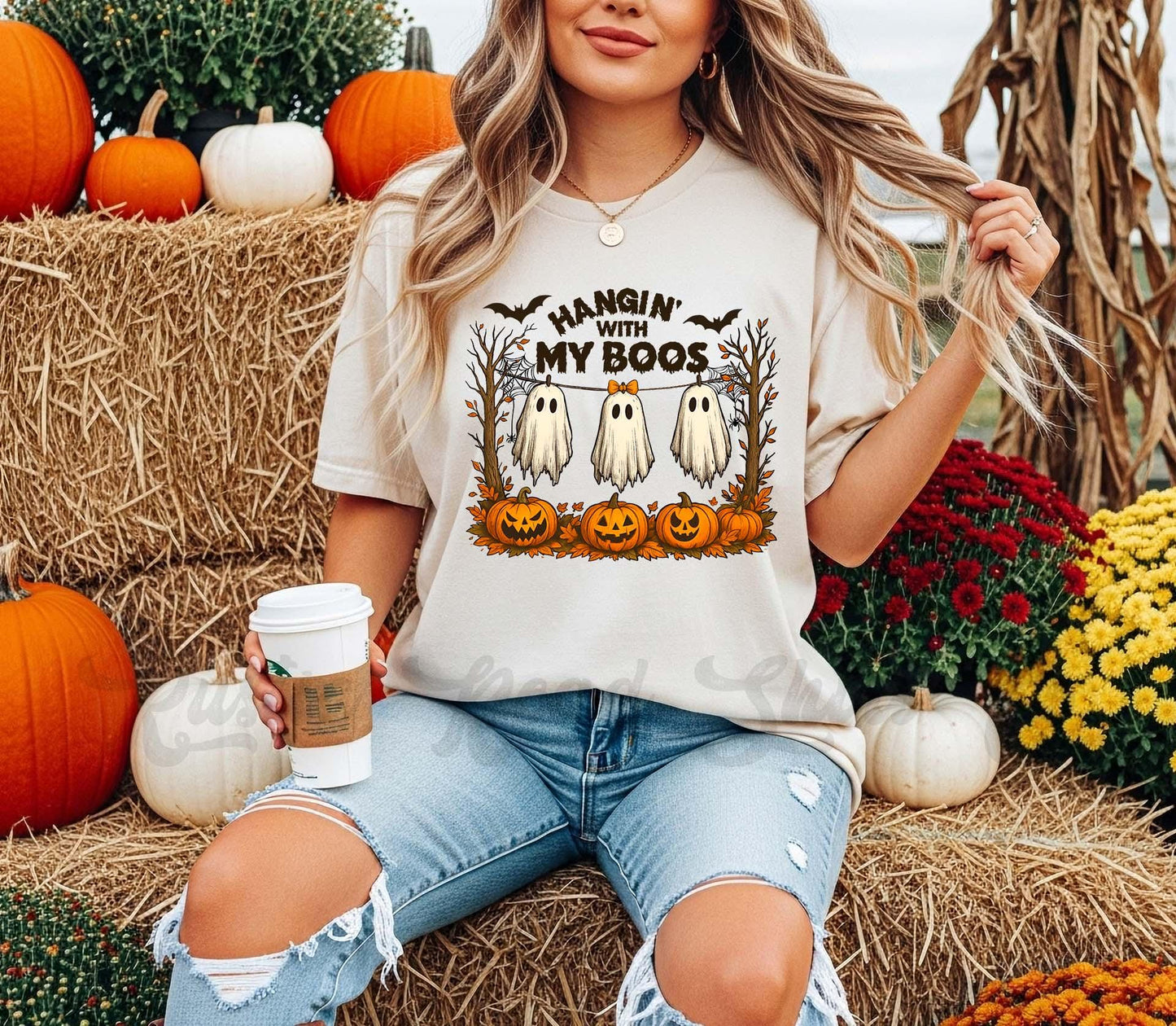 Ghost Halloween Shirt, Funny Halloween Shirt, Comfort Colors Halloween Shirt, Womens Halloween Shirt